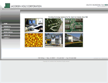 Tablet Screenshot of jacobsenholz.com